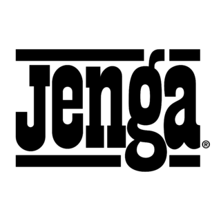 Jenga Logo Black and White