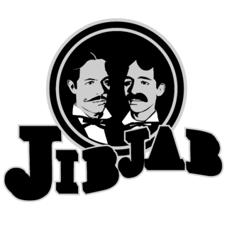 JibJab Logo Black and White