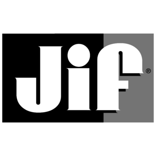 Jif Logo Black and White
