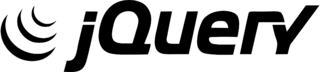 jQuery Logo Black and White