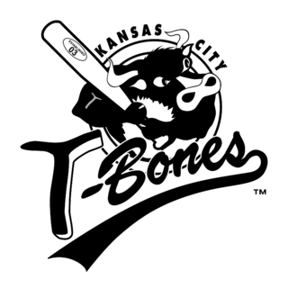 Kansas City T Bones Logo Black and White (1)