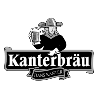 Kanterbrau Logo Black and White