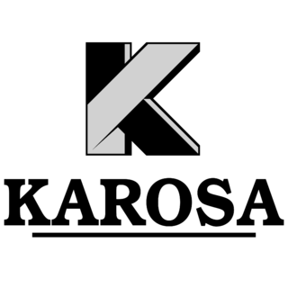 Karosa Logo Black and White