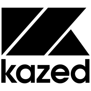 Kazed Logo Black and White