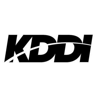 KDDI Logo Black and White