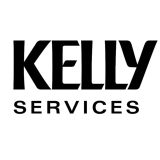 Kelly Services Logo Black and White