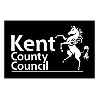 Kent County Council Logo Black and White
