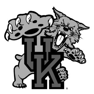 Kentucky Wildcats Logo Black and White