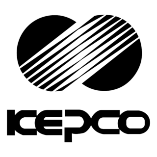 Kepco Logo Black and White