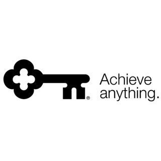 Key Logo Black and White