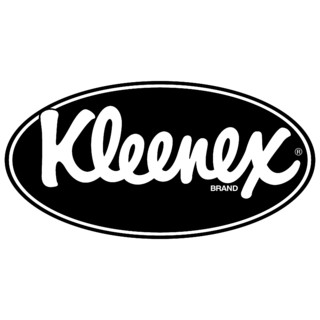 Kleenex Logo Black and White