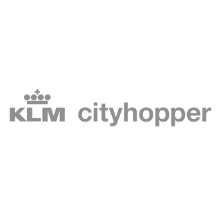KLM Cityhopper Logo Black and White