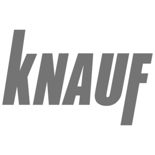 Knauf Logo Black and White