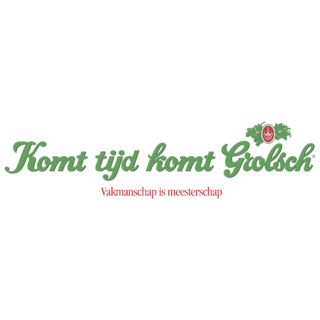 Komt tijd komt Grolsch Logo PNG