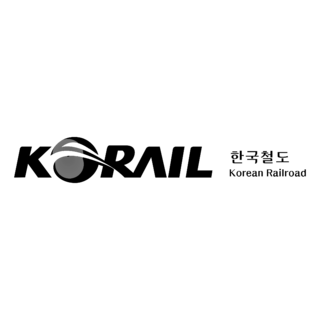 Korail Logo Black and White