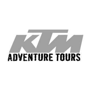 KTM Adventure Tours Logo Black and White