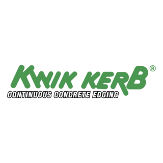 Kwik Kerb Concrete Edging Logo PNG