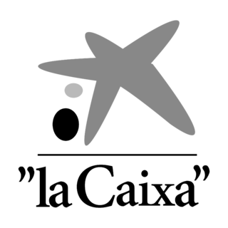 La Caixa Logo Black and White