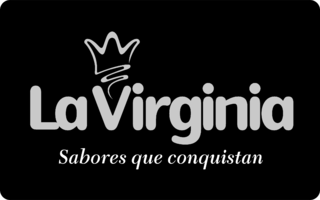 La Virginia Logo Black and White