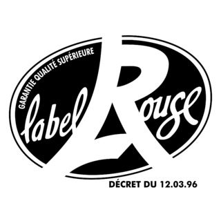 Label Rouge Logo Black and White