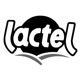 Lactel Logo Black and White