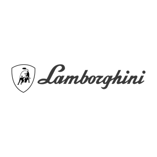 Lamborghini Logo Black and White (3)
