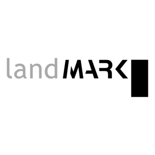 landMARK Logo Black and White