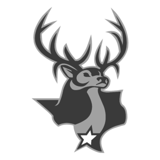 Laredo Bucks Logo Black and White