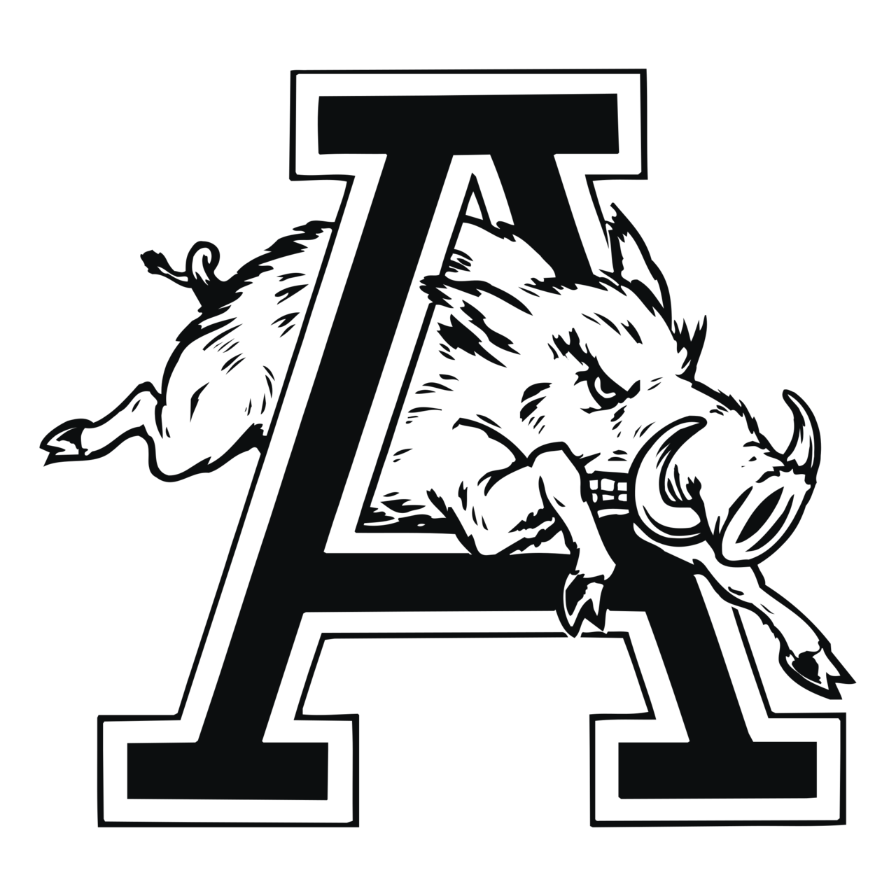 Arkansas Razorback Logo PNG Transparent (1) Brands Logos