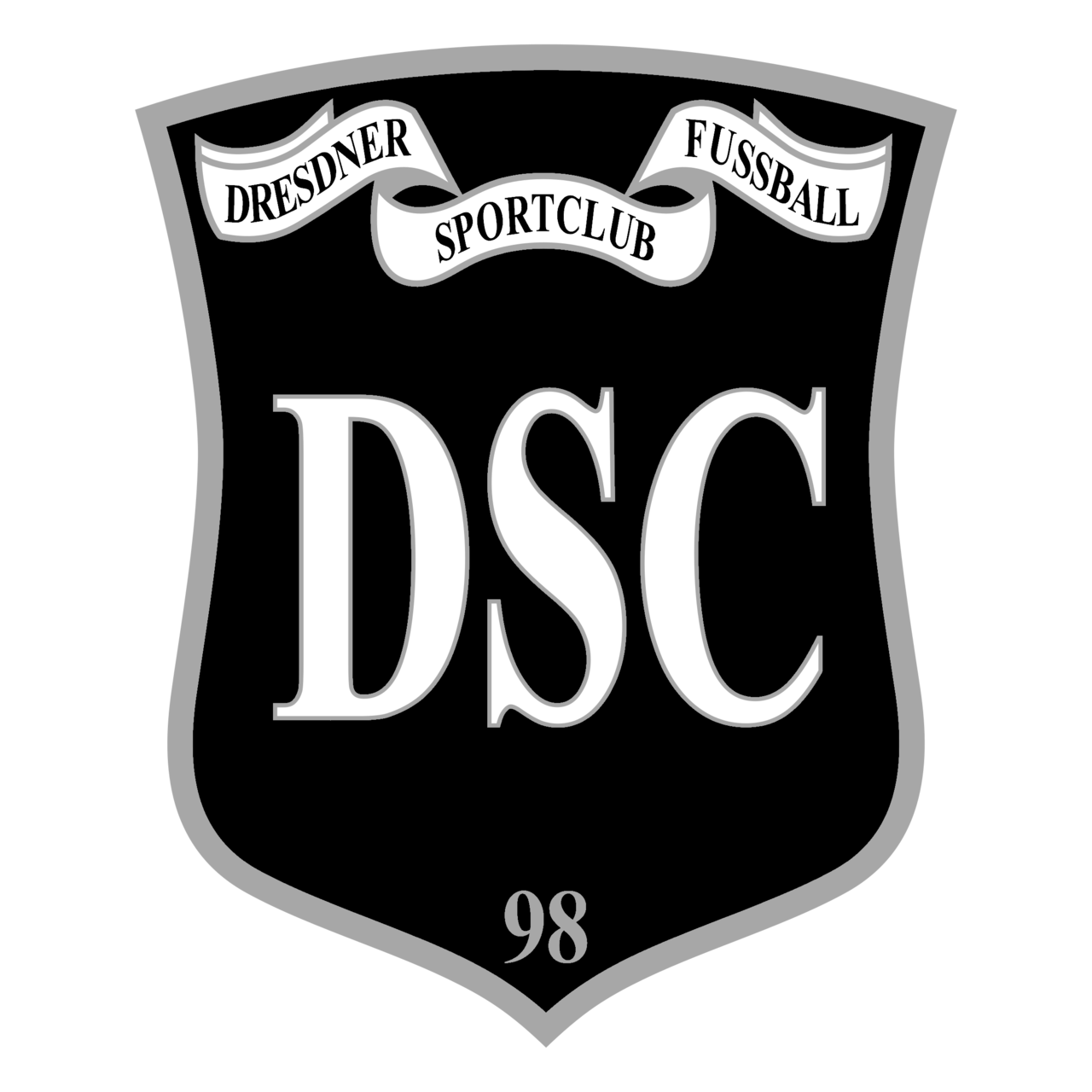 Dresdner Sc 98 Logo Black And White Brands Logos