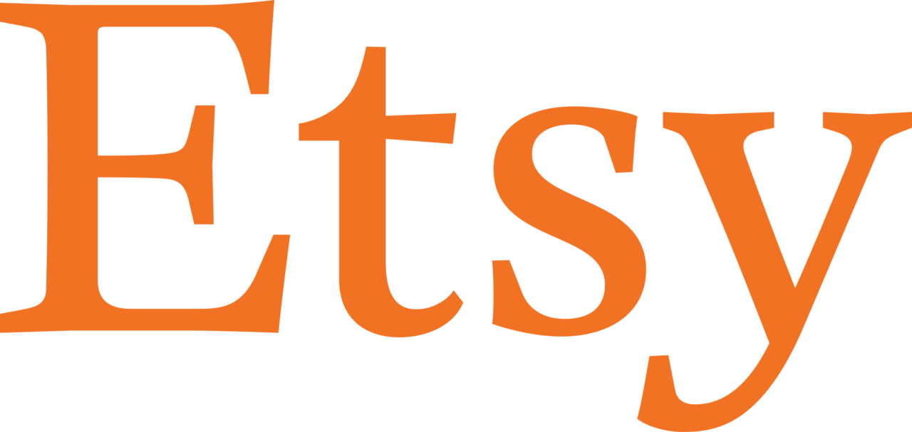 Etsy Logo PNG Transparent Brands Logos