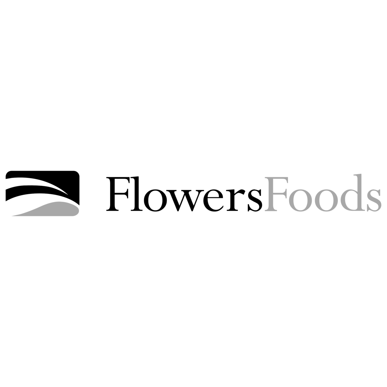 Flowers Foods Logo Black and White Brands Logos