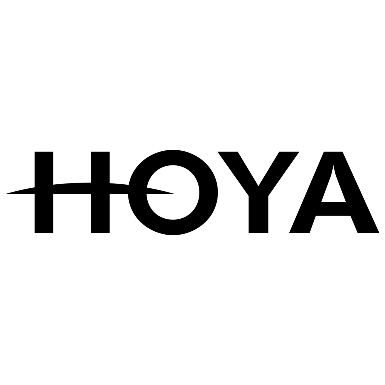 Hoya Logo Black and White – Brands Logos, image size:1280x1280
