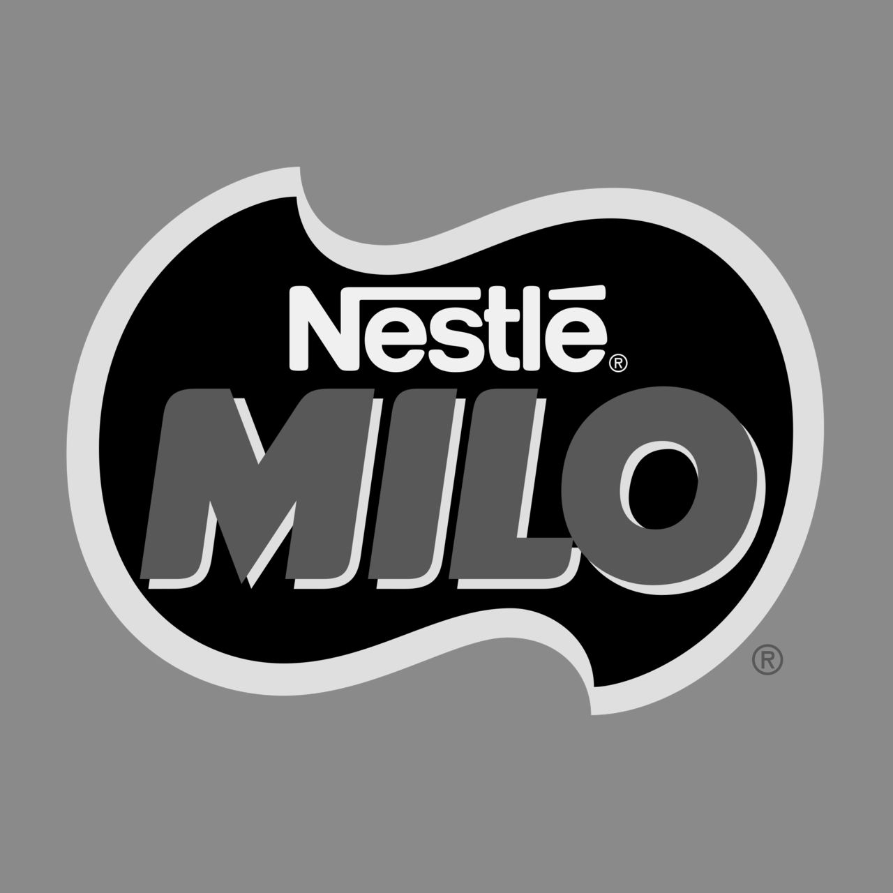 Milo Logo Black and White – Brands Logos