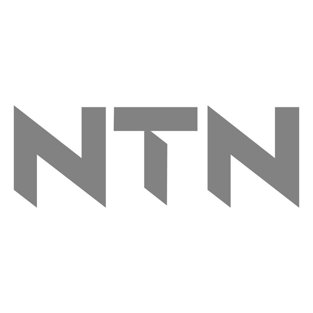 NTN Logo Black and White Brands Logos
