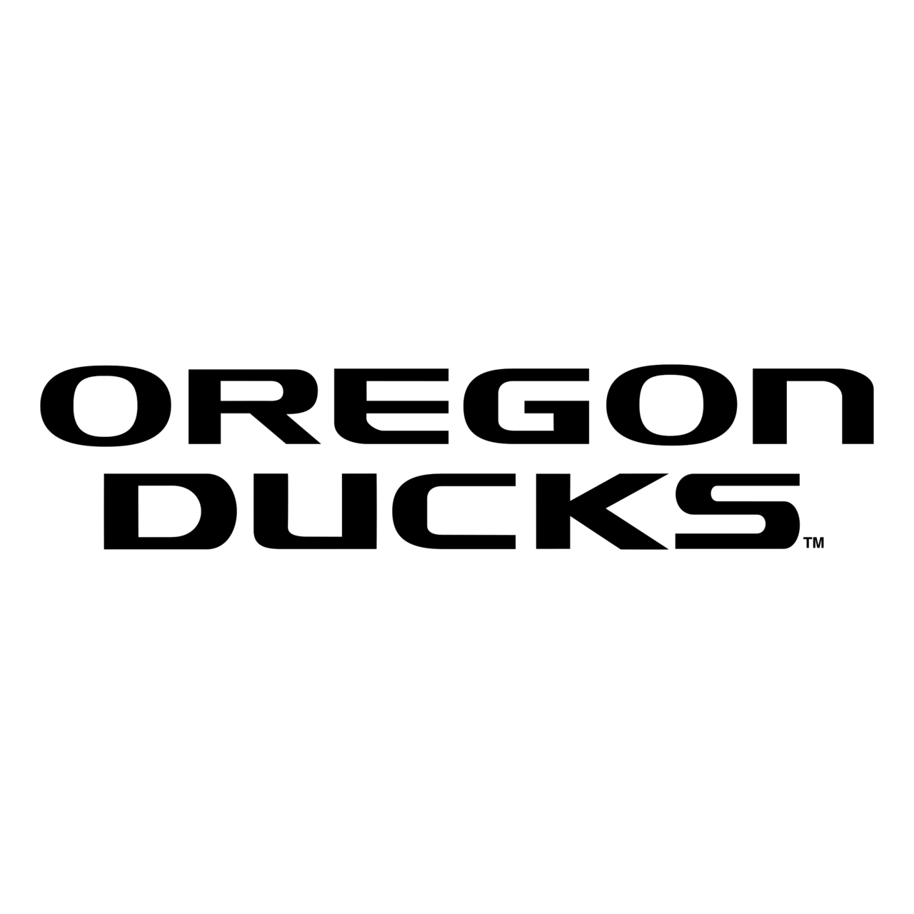 Oregon Ducks Logo Black And White 6 Brands Logos