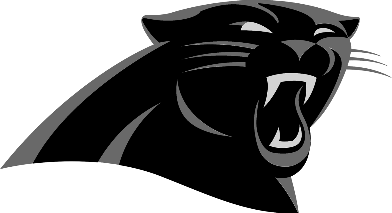Pennsylvania Panthers Logo Black and White Brands Logos