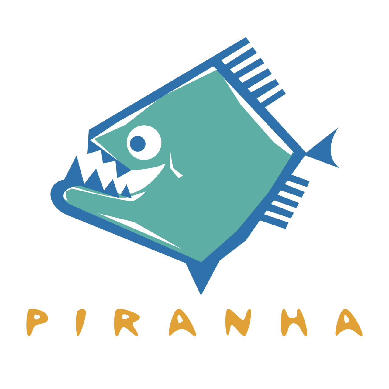 Piranha Logo PNG Transparent Brands Logos