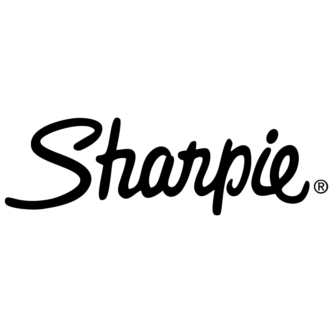 Sharpie Logo Black and White Brands Logos