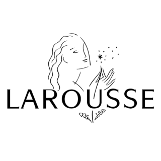 Larousse Logo Black and White