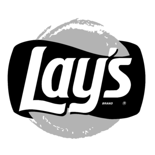 Lay’s Logo Black and White