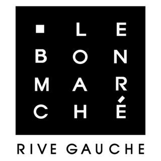 Le Bon Marche Logo Black and White