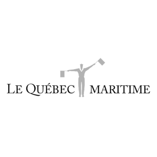 Le Quebec Maritime Logo Black and White