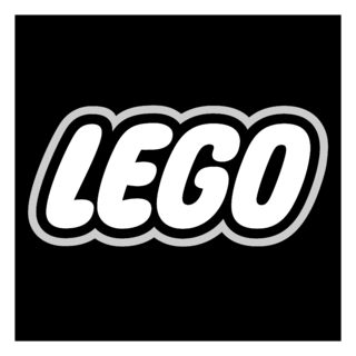 Lego Logo Black and White