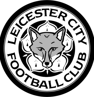 Leicester City FC Logo Black and White