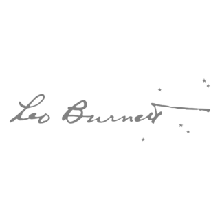 Leo Burnett Logo Black and White