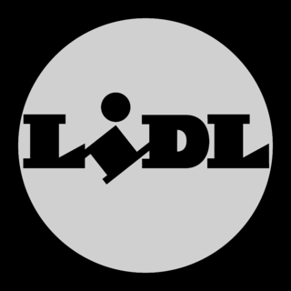 Lidl Logo Black and White