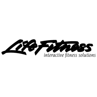 Life Fitness Logo Black and White