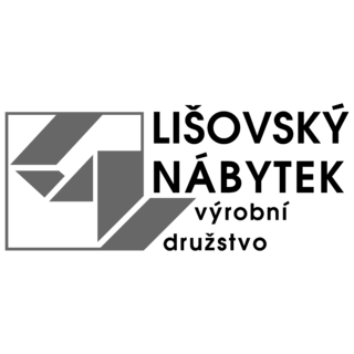 Lisovsky Nabytek Logo Black and White