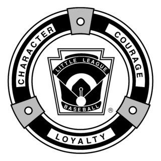 Little League Baseball Logo Black and White